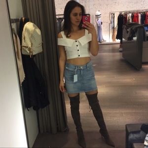 FRAME Denim Skirt